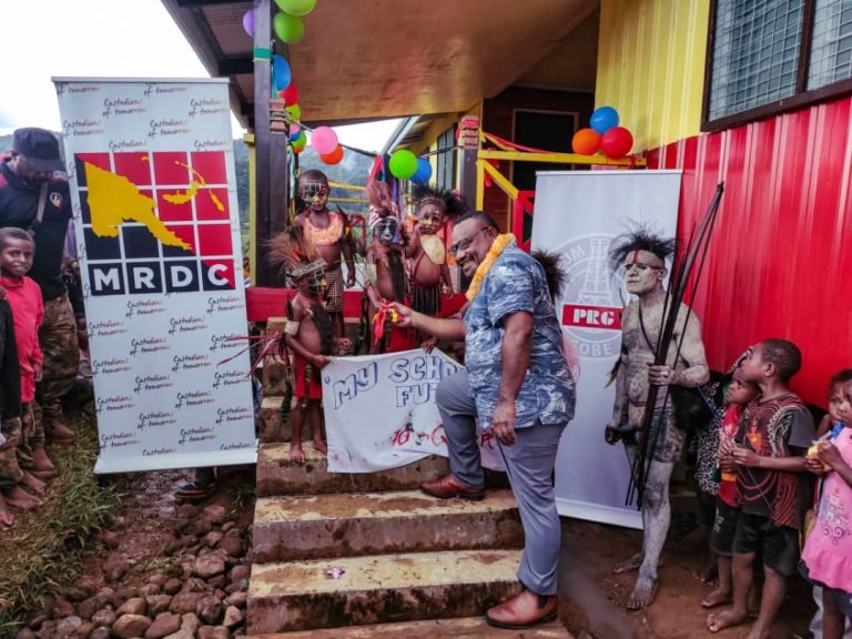 MRDC opens new classroom and staff house in Maroroko, Erave