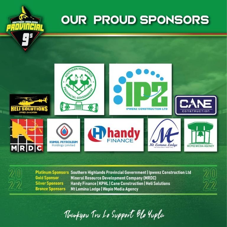 SHP 9s Sponsors Acknowledged