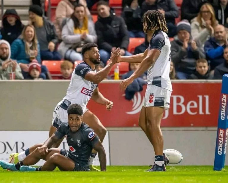 England thrash Fiji 50-0 in warm up match